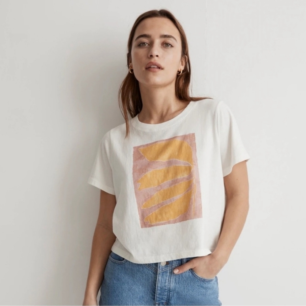 Madewell x Kate Roebuck 3X Echo Graphic Tee
